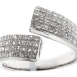 SLR07281 - 14K White Gold Fashion Ring