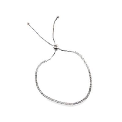 T4-1.35BW - 14K White Gold Bracelet