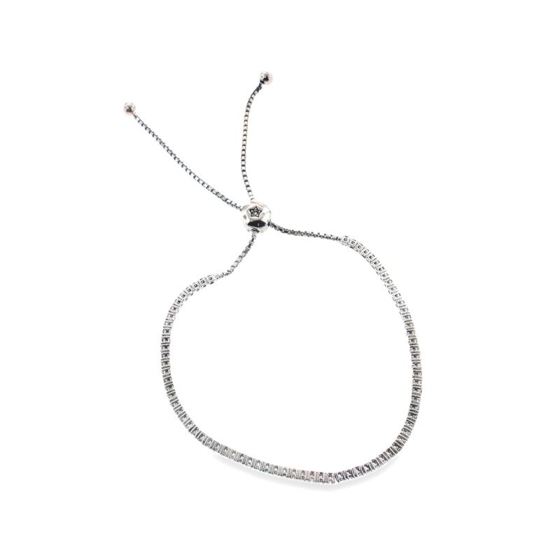 T4-1.35BW - 14K White Gold Bracelet