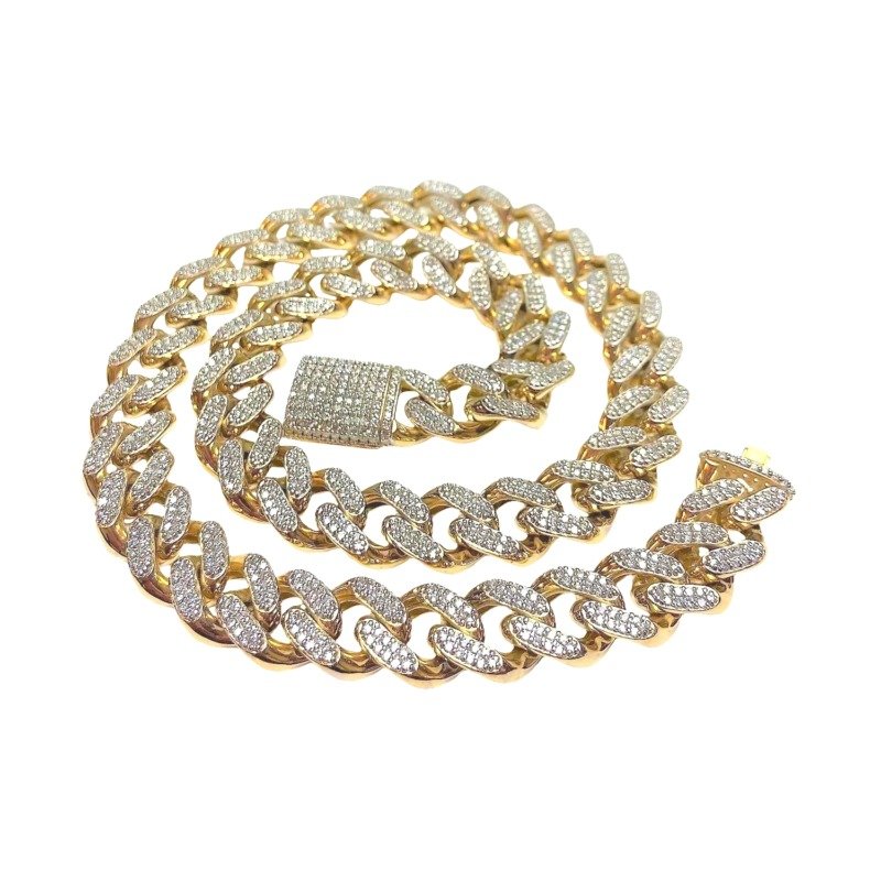 TN1134x015-10Y55 - 10K Yellow Gold Necklace