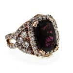 UB10007FPRH - 14K Rose Gold Fashion Ring