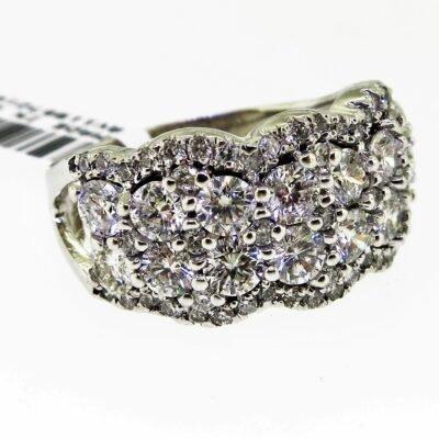 UB10028FW - 14K White Gold Fashion Ring