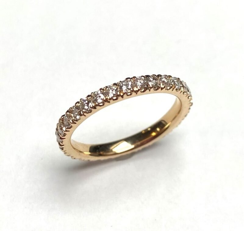 UB10351-1HY - 14K Yellow Gold Eternity Band