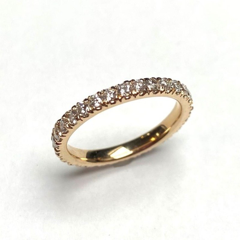 UB10351-1HY - 14K Yellow Gold Eternity Band