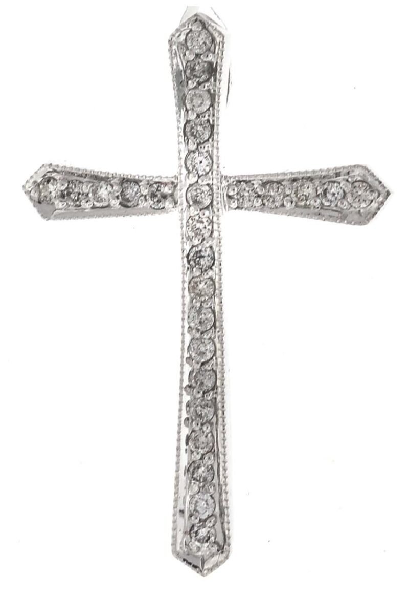 UB6530P/14Y - 14K Yellow Gold Cross Pendant