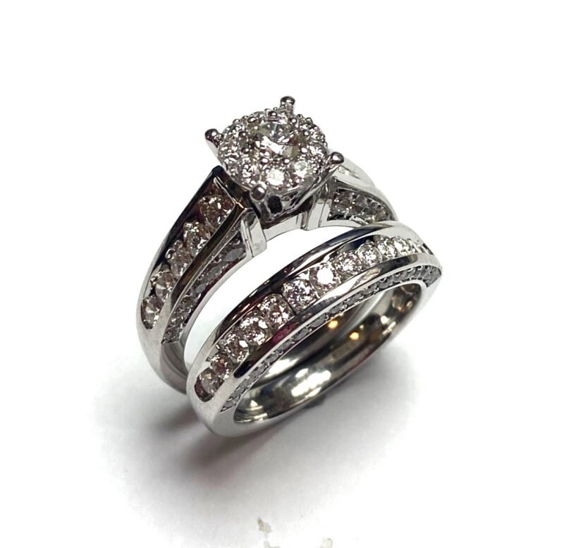 UB7177LSTSW-BH -   Bridal Set Ring