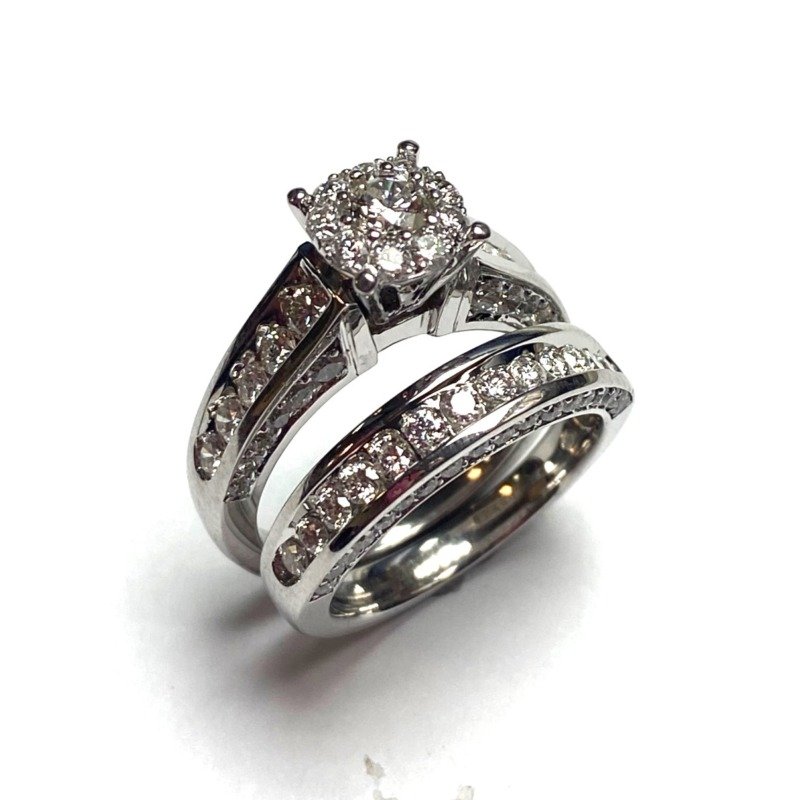 UB7177LSTSW-BH -   Bridal Set Ring