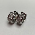 UB7452EMW. - 14K White Gold Earrings
