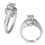 UB8162W/SH - 14K White Gold Engagement Ring