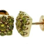 UB8255EY/Y - 14K Yellow Gold Stud Earrings