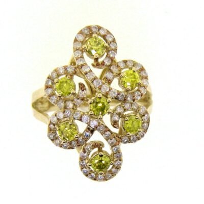 UB8384FRY/W - 14K Yellow Gold Fashion Ring