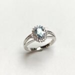 UB8446FWAQ - 14K White Gold Fashion Ring