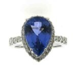 UB8649FW/18TA - 18K White Gold Fashion Ring