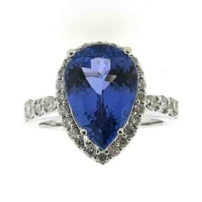 UB8649FW/18TA - 18K White Gold Fashion Ring