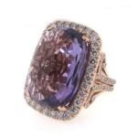 UB8678FP/AM - 18K Rose Gold Fashion Ring