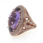 UB8679FP/AM - 18K Rose Gold Fashion Ring