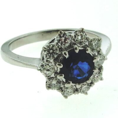 UB8925FWJSA. - 14K White Gold Fashion Ring