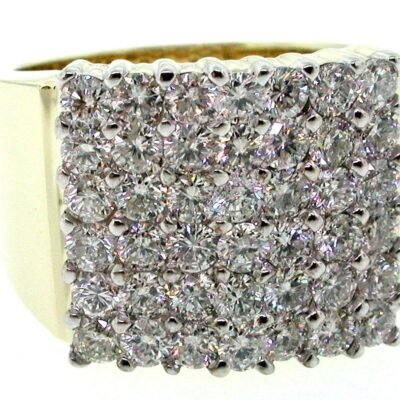 UB9406GY. - 14K Yellow Gold Gents Ring