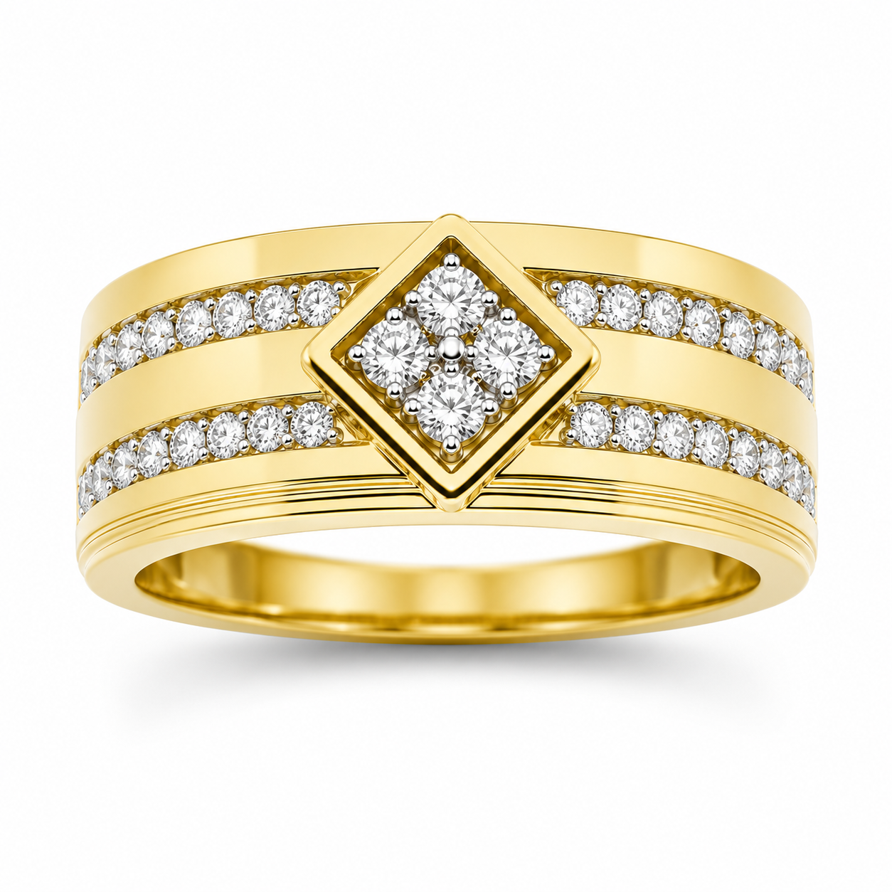 UB9639GY -  Gents Ring