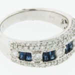 UBV3031AW-SA  - 14K White Gold Anniversary Ring