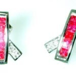 UBV3809EW/RU - 10K White Gold Earrings