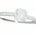 UB7492BGW-1 - 14K White Gold Bangle