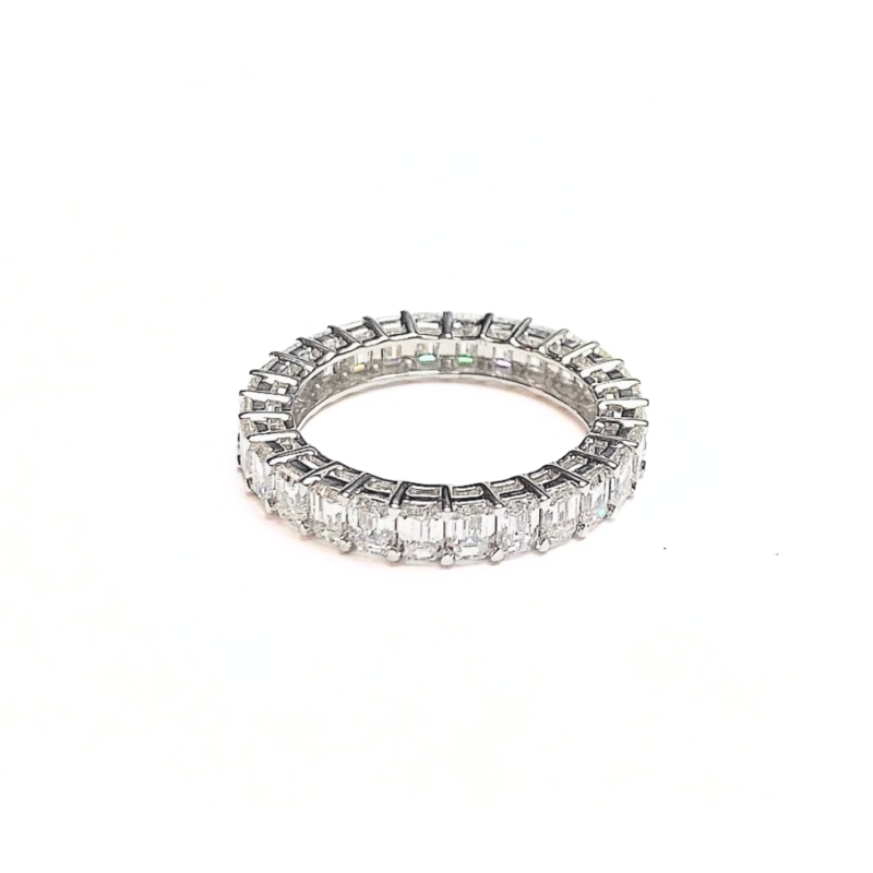 C343ET-EMW - 14K White Gold Eternity Band