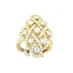 UB8377FRY/W - 14K Yellow Gold Fashion Ring