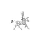 UB10579PW - 14K White Gold Pendant