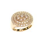 KNRGR8398Y - 14K Yellow Gold Gents Ring