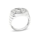 UB5630GHW - 14K White Gold Gents Ring