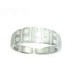 GRV2560J - 14K White Gold Gents Ring