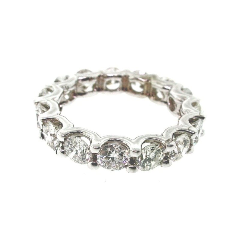 UB7714-5ETW/1 - 14K White Gold Anniversary Ring