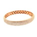 UB7340BGP - 14K Rose Gold Bangle