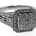 Y8CLR393CFW -  White Gold Ring