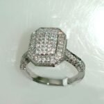 Y8CRR705D/FW - 14K White Gold Fashion Ring