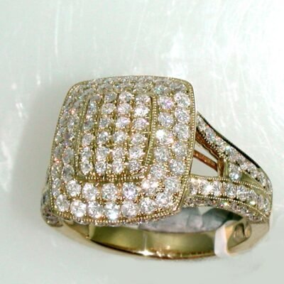 Y8CRR708G/FY - 14K Yellow Gold Fashion Ring