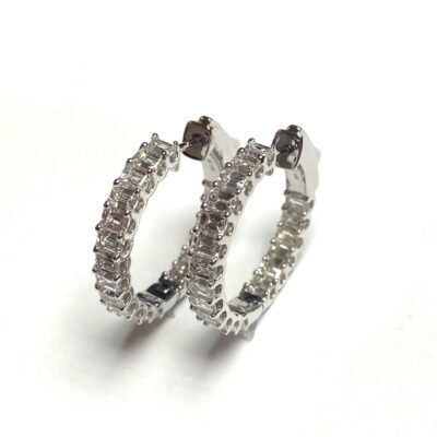 AR13071W5 - 14K White Gold Eternity Band