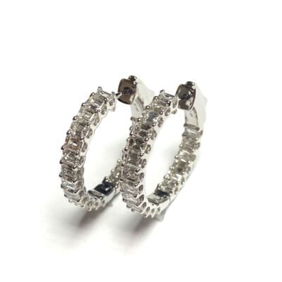 AR13071W7 - 14K White Gold Eternity Band