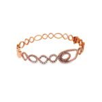 UB10178BGP - 14K Rose Gold Bangle