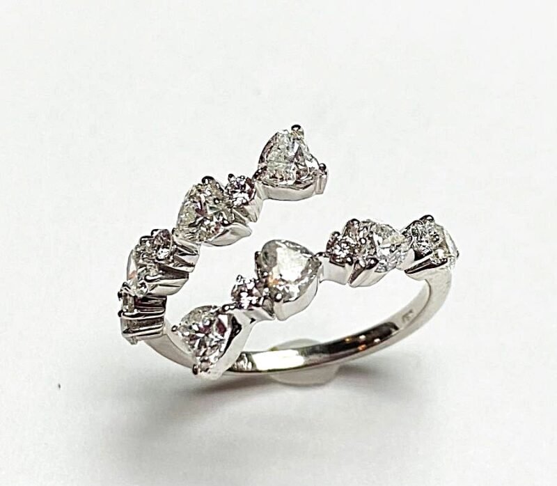 C373FW - 14K White Gold Fashion Ring