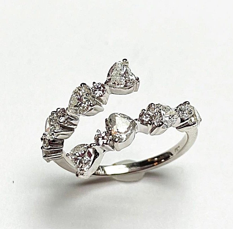 C373FW - 14K White Gold Fashion Ring