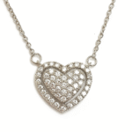 UB7338NHW - 14K White Gold Necklace