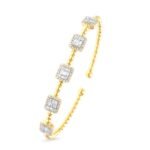 KC612442Y - 14K Yellow Gold Bangle