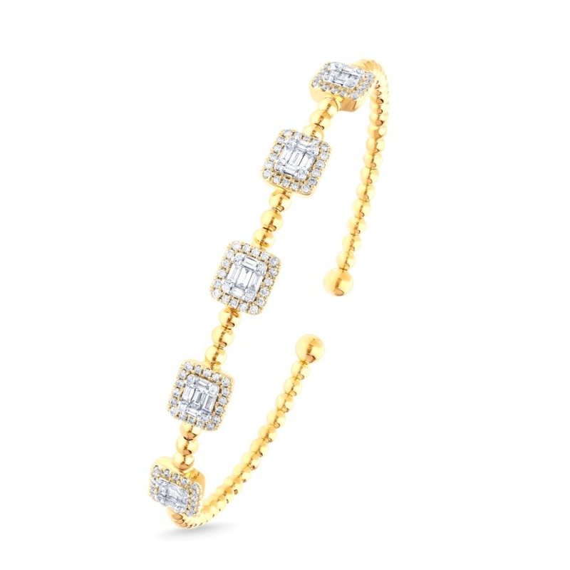 KC612442Y - 14K Yellow Gold Bangle
