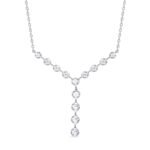 KP611169W - 14K White Gold Earring