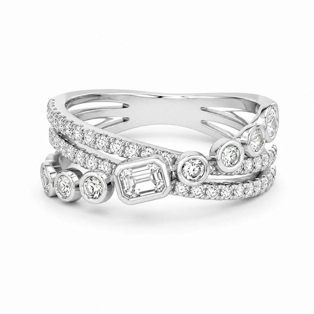 KR611900W -  Fashion Ring