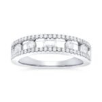 KR612023W - 14K White Gold Fashion Ring