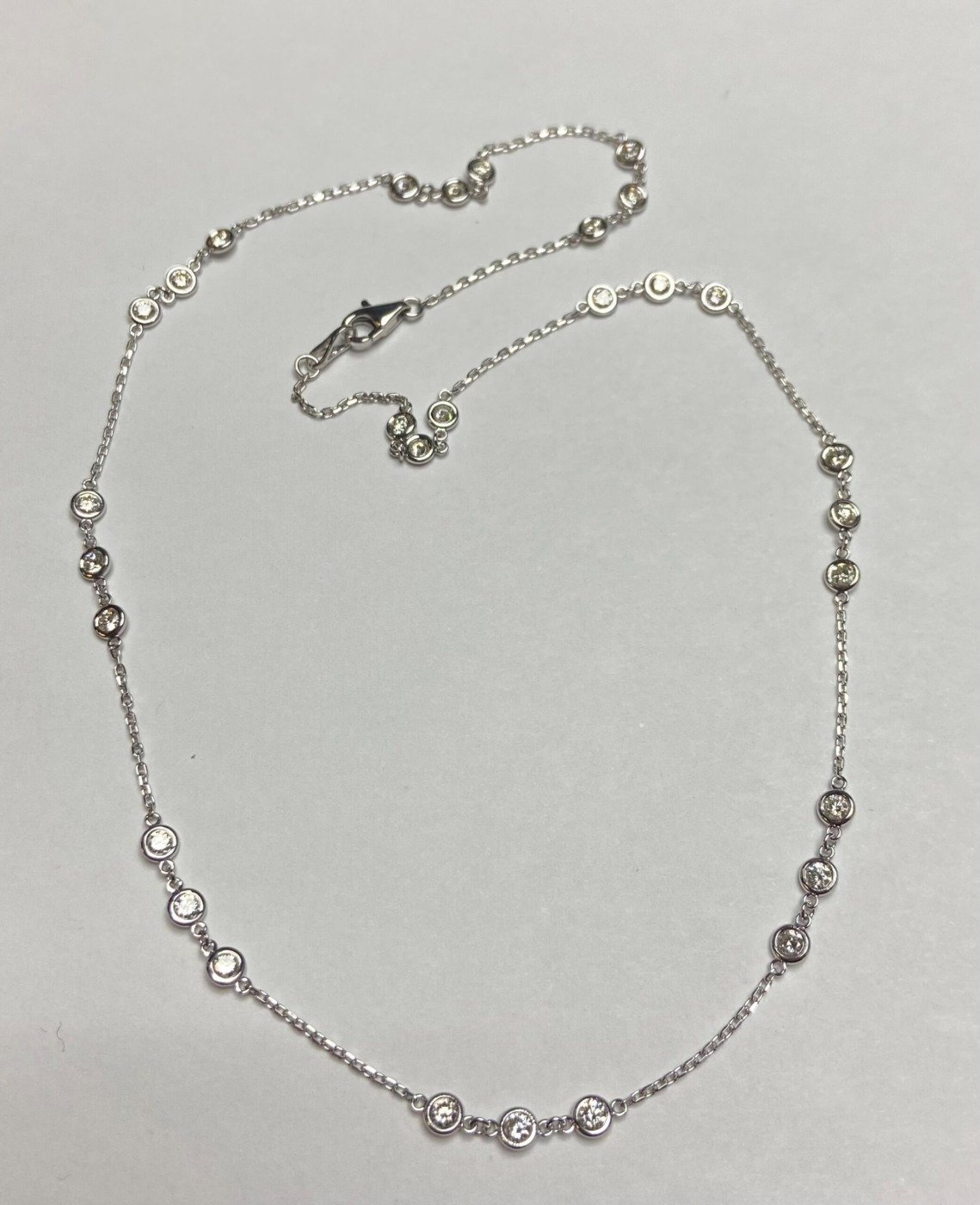 SJT03-2.7NW - 14K White Gold Necklace