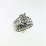 UBV2778LSW53 - 14K White Gold Engagement Ring